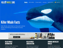 Tablet Screenshot of killer-whale.org